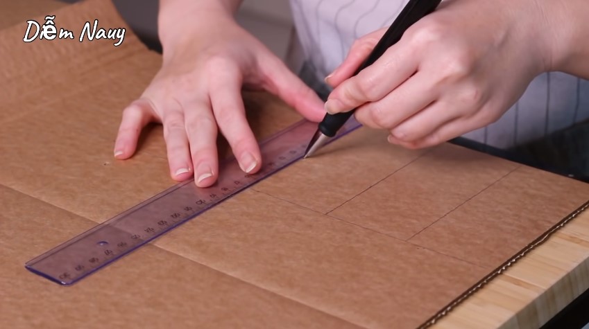 cach goi banh chung dep don gian bang khuon bia carton 2