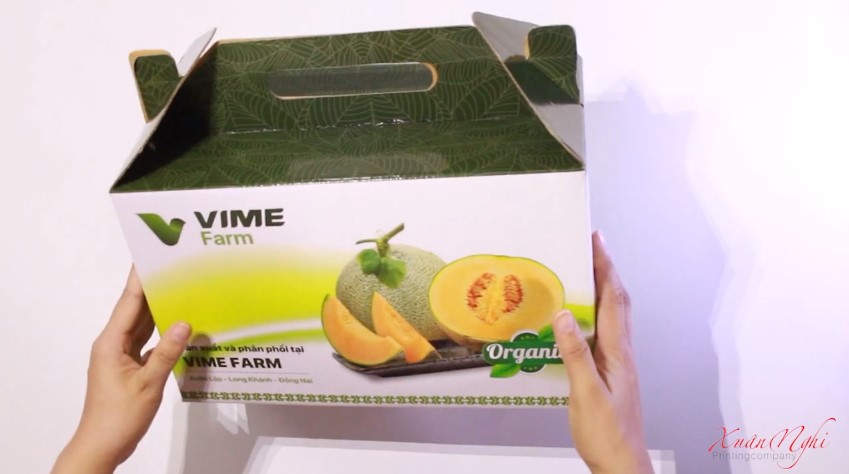 3 cách phân loại thùng carton và lựa chọn thùng carton 22 Mẫu thùng carton có quai xách