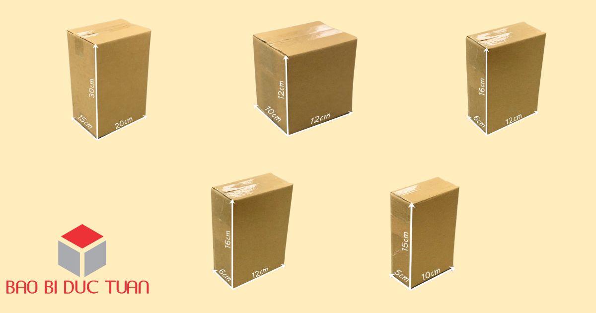 Các mẫu hộp ship COD phổ biến 2023