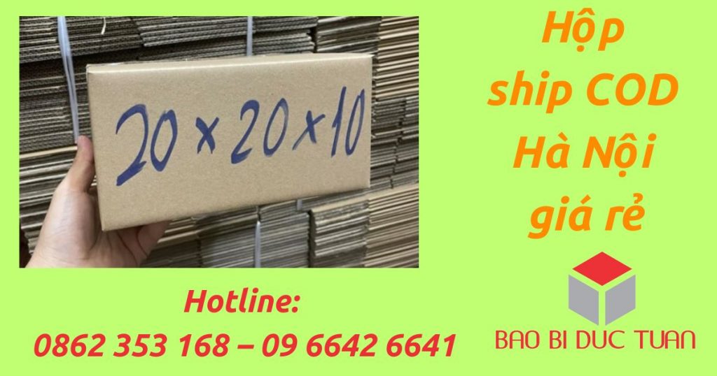 Hộp ship COD Hà Nội - Giải pháp gửi hàng nhanh chóng và tiện lợi 5 hop ship cod ha noi 4