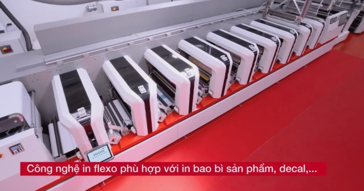 In bao bì carton Hà Nội, in hộp giấy rẻ nhất 2023 16 In Flexo phù hợp với in bao bì, decal