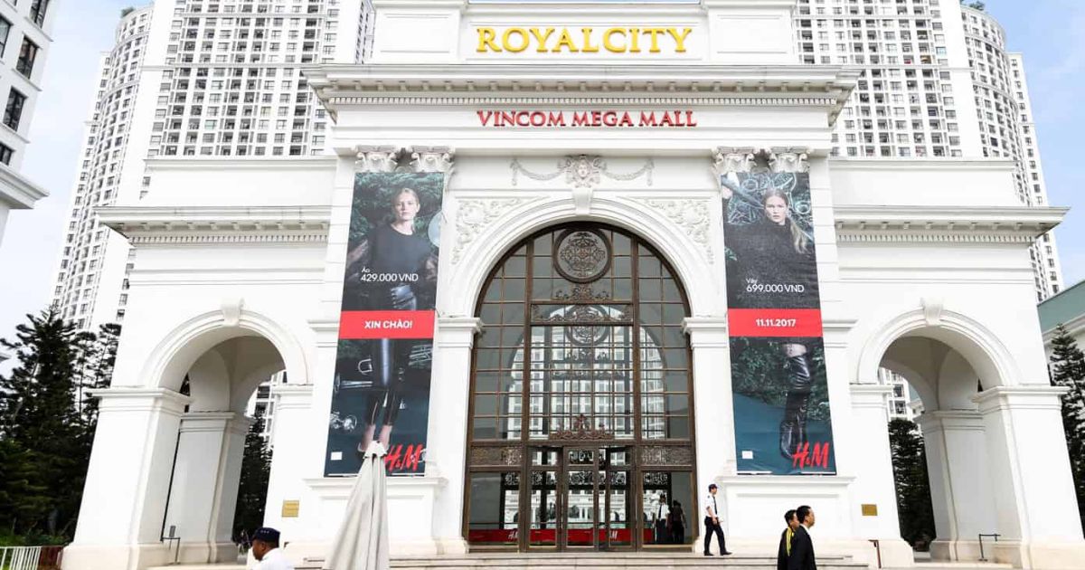 Khu đô thị Royal City thuộc quận Thanh Xuân