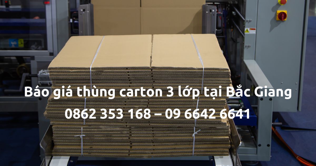 Mua thùng carton 3 lớp tại Bắc Giang giá rẻ chất lượng tốt 7 liên hệ nhận báo giá thùng carton 3 lớp
