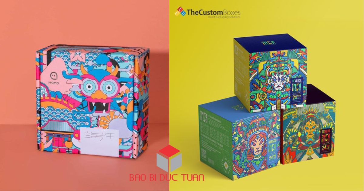 8 ý tưởng thiết kế hộp giấy, bao bì độc đáo và ấn tượng truyền cảm hứng cho bạn 13 thiết kế hộp giấy với hình ảnh độc lạ