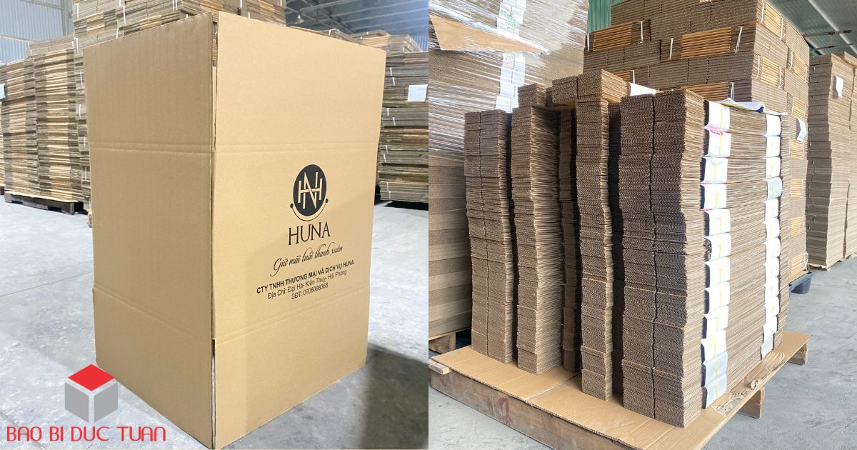 Xưởng Bao Bì Đức Tuấn là đơn vị chuyên sản xuất thùng carton 3 lớp