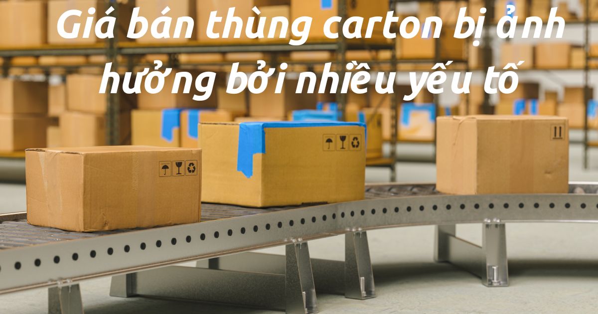 Giá bán hộp đựng mỹ phẩm bị ảnh hưởng bởi các yếu tố nào?