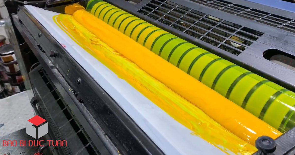 Một số yếu tố ảnh hưởng vấn đề truyền mực khi in thùng carton