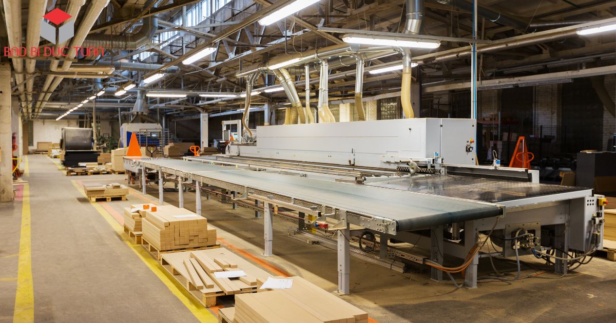 Quy trình sản xuất thùng carton hiện đại sẽ mang lại hiệu quả cao