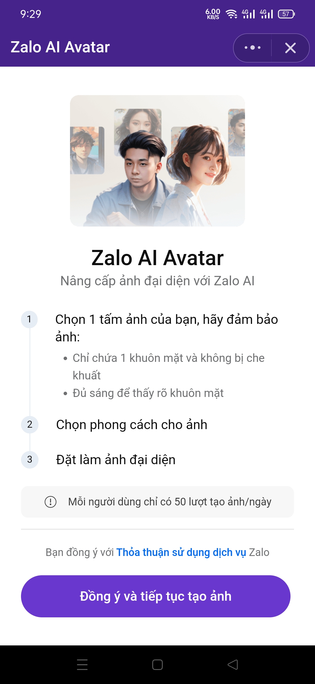 zalo ai avatar 2 1