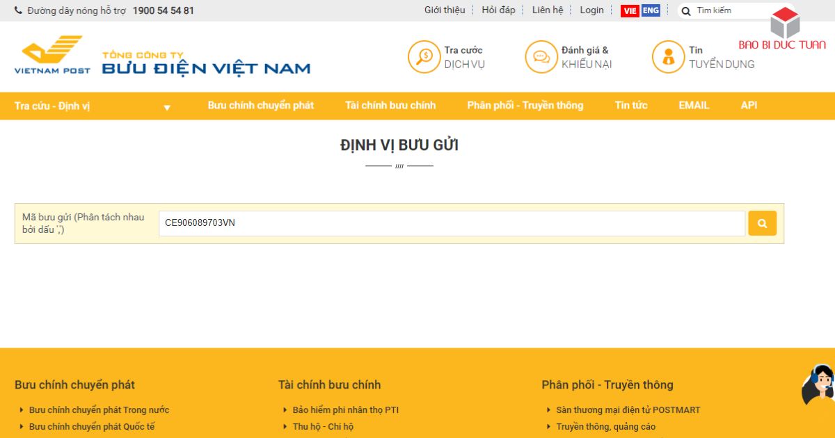 Theo dõi tình trạng vận đơn, biết được hàng đang ở đâu, giao thành công hay chưa