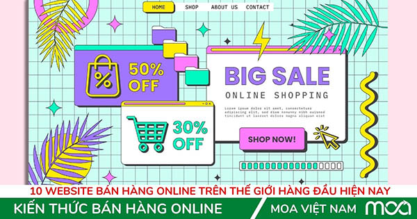 10 website ban hang online tren the gioi