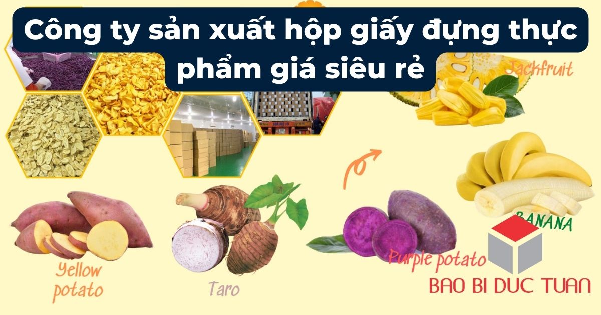 Công ty sản xuất hộp giấy