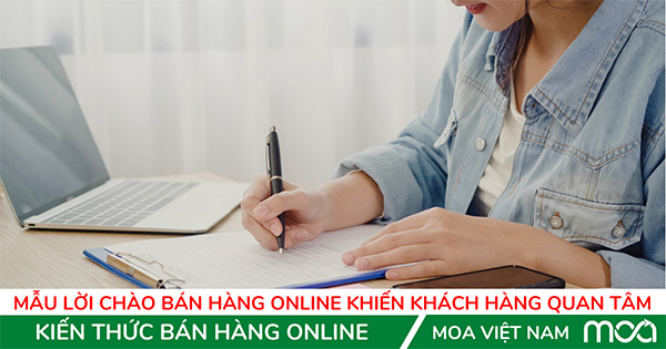 mau loi chao ban hang online khien khach hang quan tam