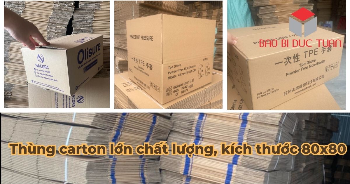 Thùng carton 80x80 7 lớp cực bền, thùng carton lớn chất lượng tại Hà Nội 7 thung 80x80 1