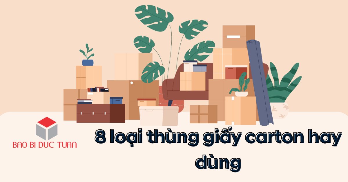 8 loại thùng giấy carton hay dùng - Kinh nghiệm chọn mua thùng 22 tim hieu 8 thung