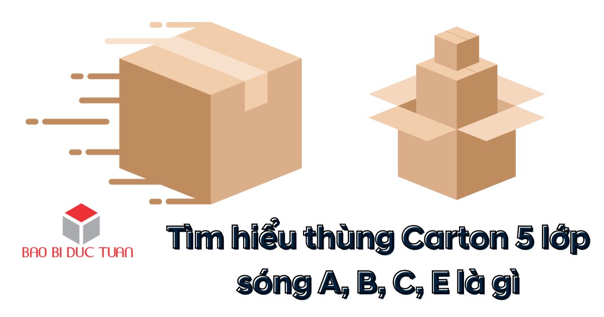 Tìm hiểu thùng Carton 5 lớp sóng A, B, C, E là gì? 33 tim hieu thung