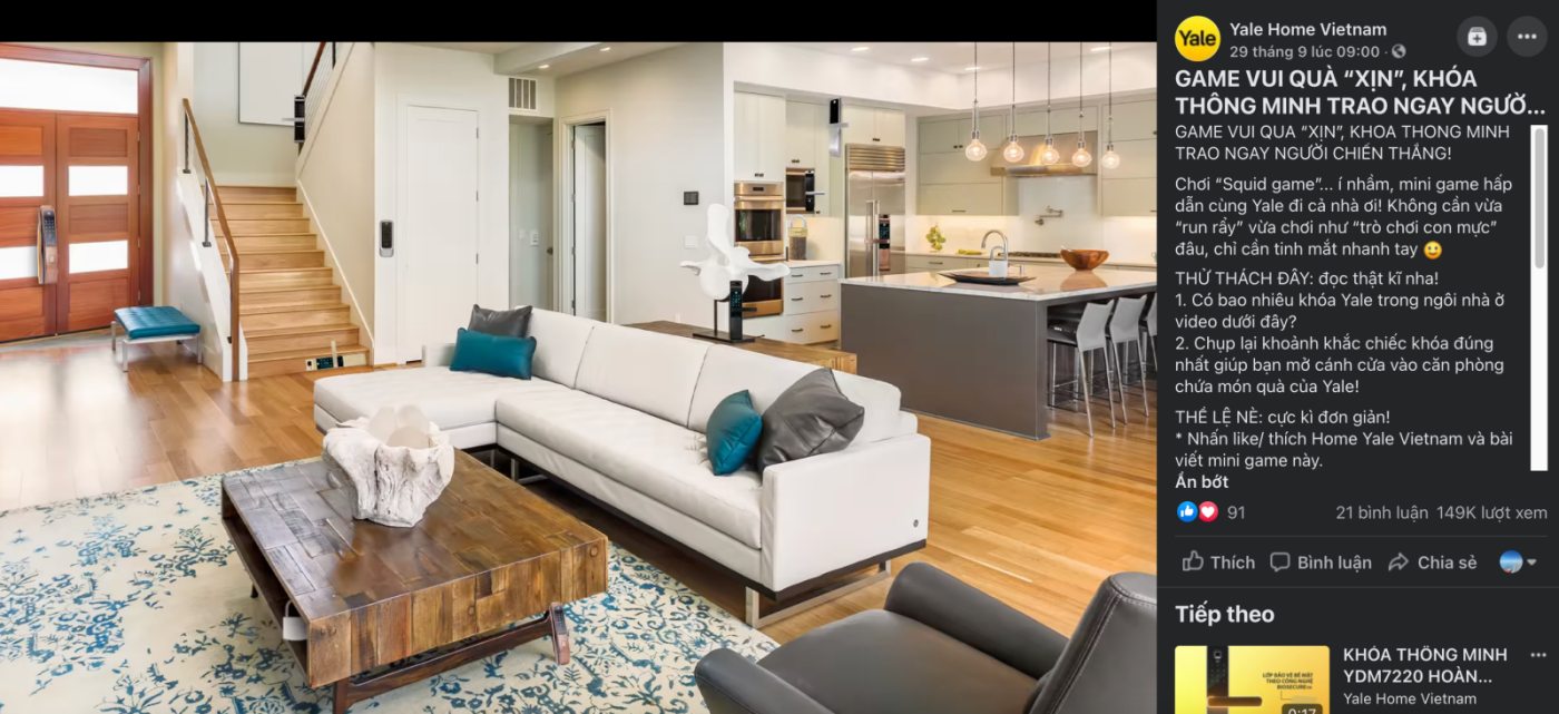 2 yale content mua dich