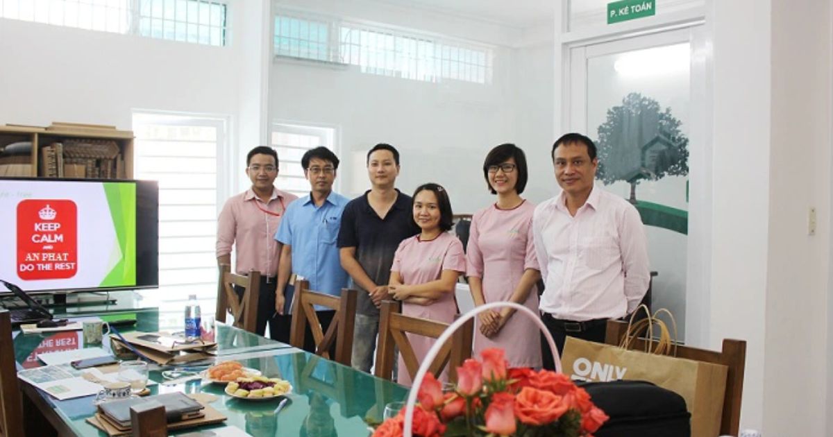 Ban lãnh đạo công ty in bao bì An Phát