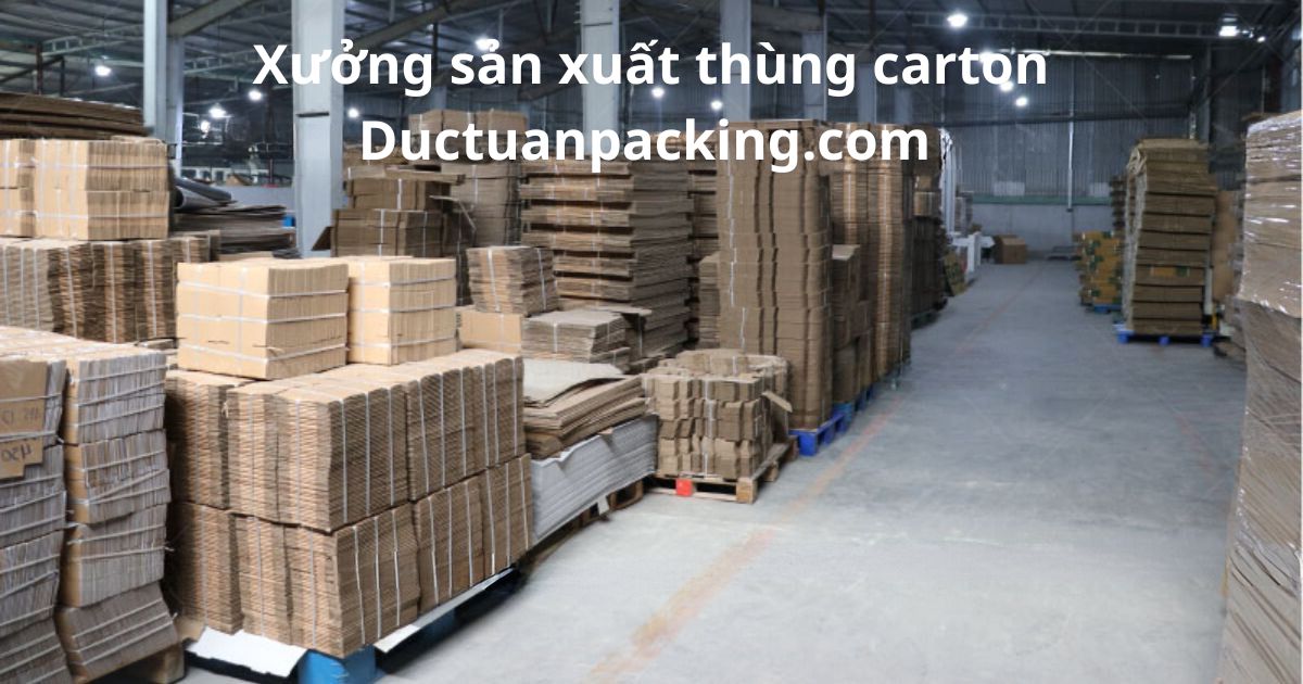 Xưởng sản xuất thùng carton đóng gói bánh kẹo tại Hà Nội 5 Xưởng sản xuất thùng carton tại Hà Nội - bao bì Đức Tuấn