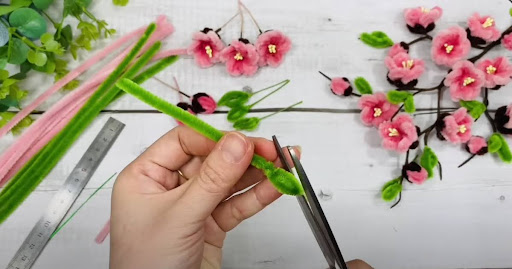 Một số lưu ý khi làm hoa đào 