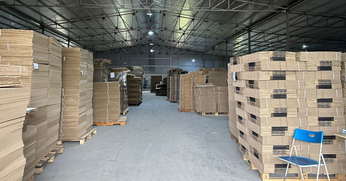 Xưởng sản xuất bìa carton Đức Tuấn tại Hà Nội