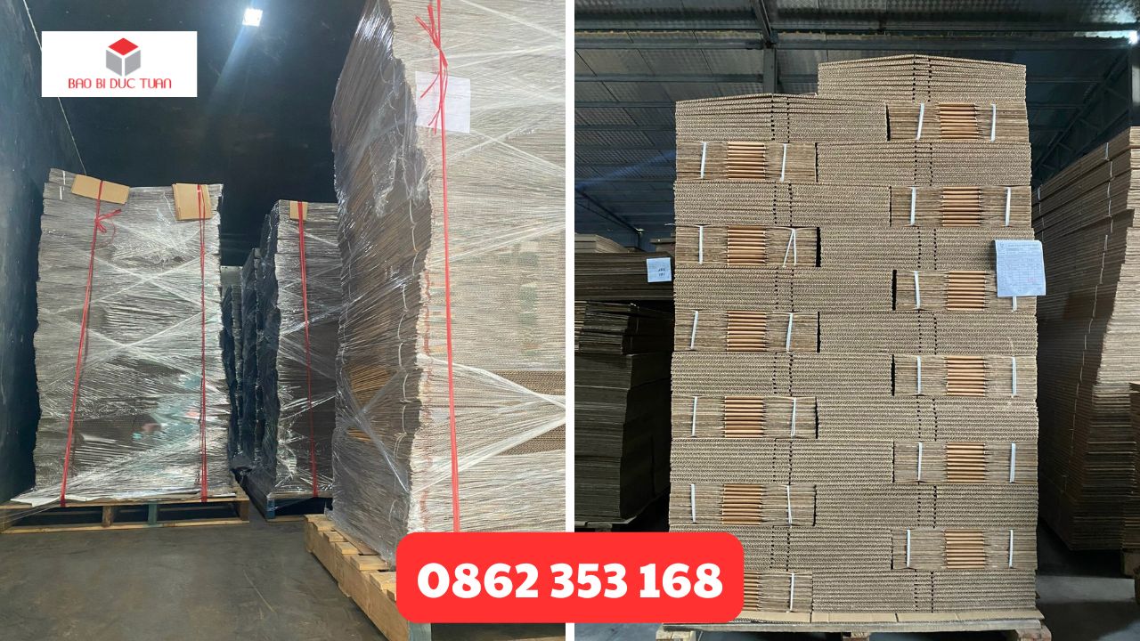 Sản phẩm thùng carton của Bao bì Đức Tuấn