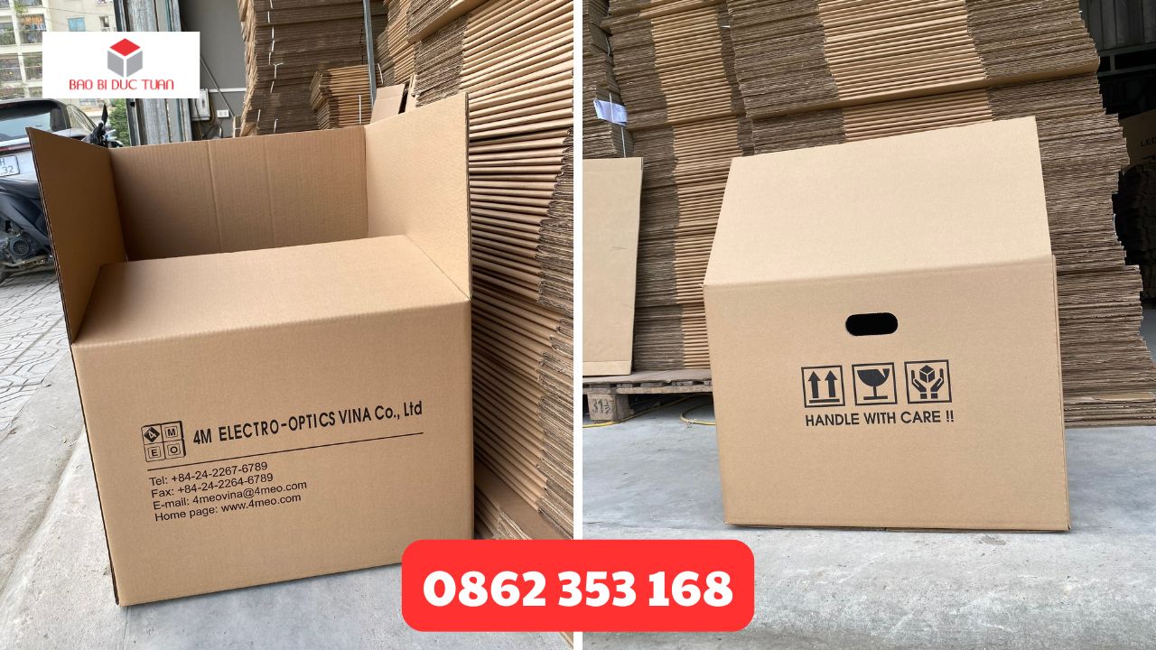 Bao bì Đức Tuấn – Đối tác tin cậy trong cung cấp thùng carton chất lượng cao