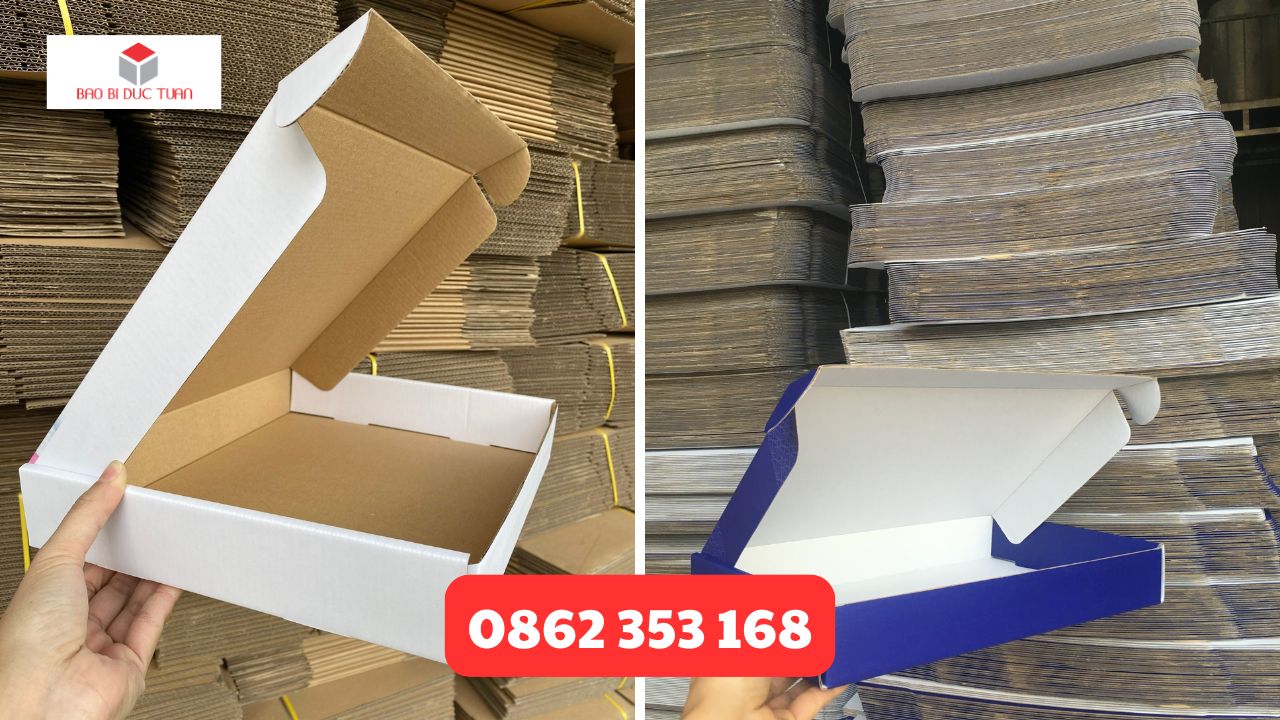 Dịch vụ đặt thùng carton theo yêu cầu của Bao bì Đức Tuấn