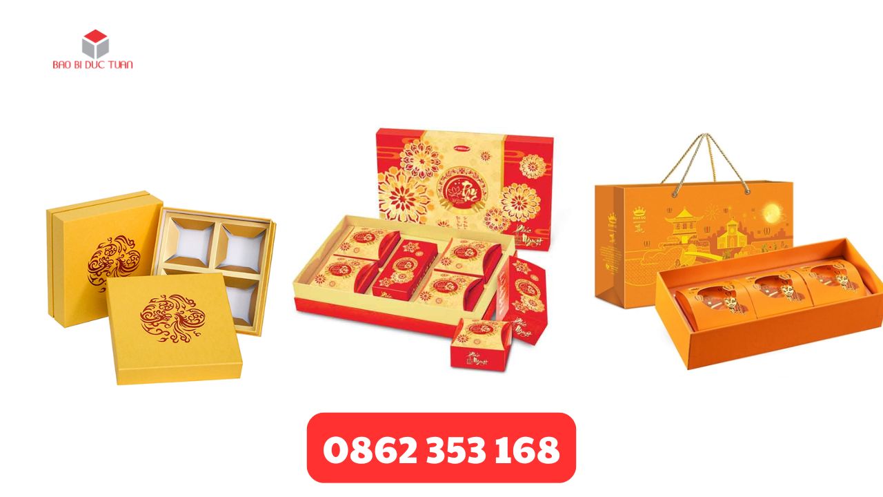 Xu hướng thiết kế thùng carton đựng bánh trung thu 2024
