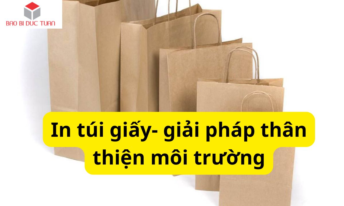 In túi giấy-giải pháp thân thiện môi trường